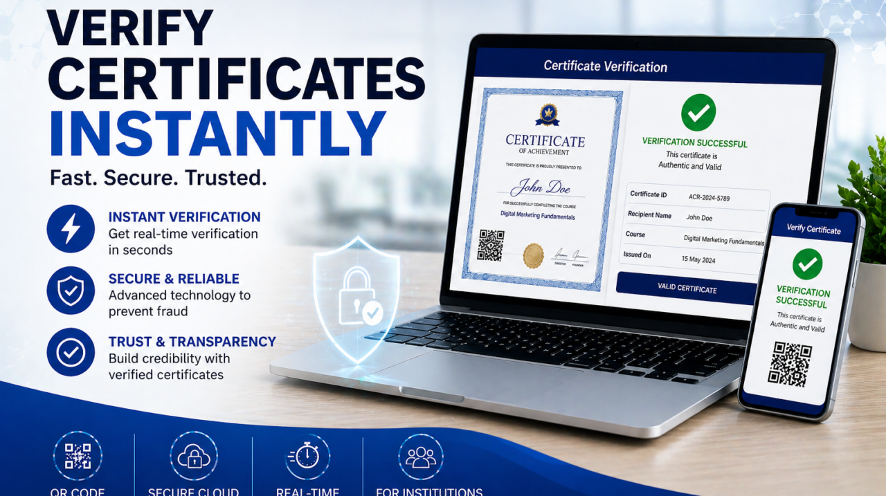 Verify Certificates Instantly